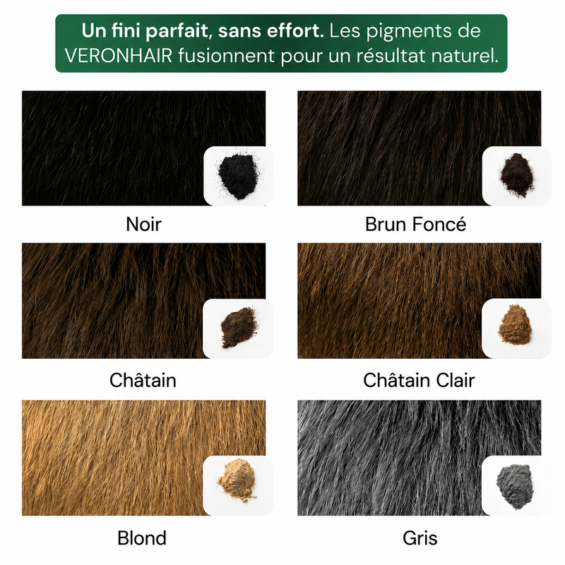Guide des teintes VERONHAIR